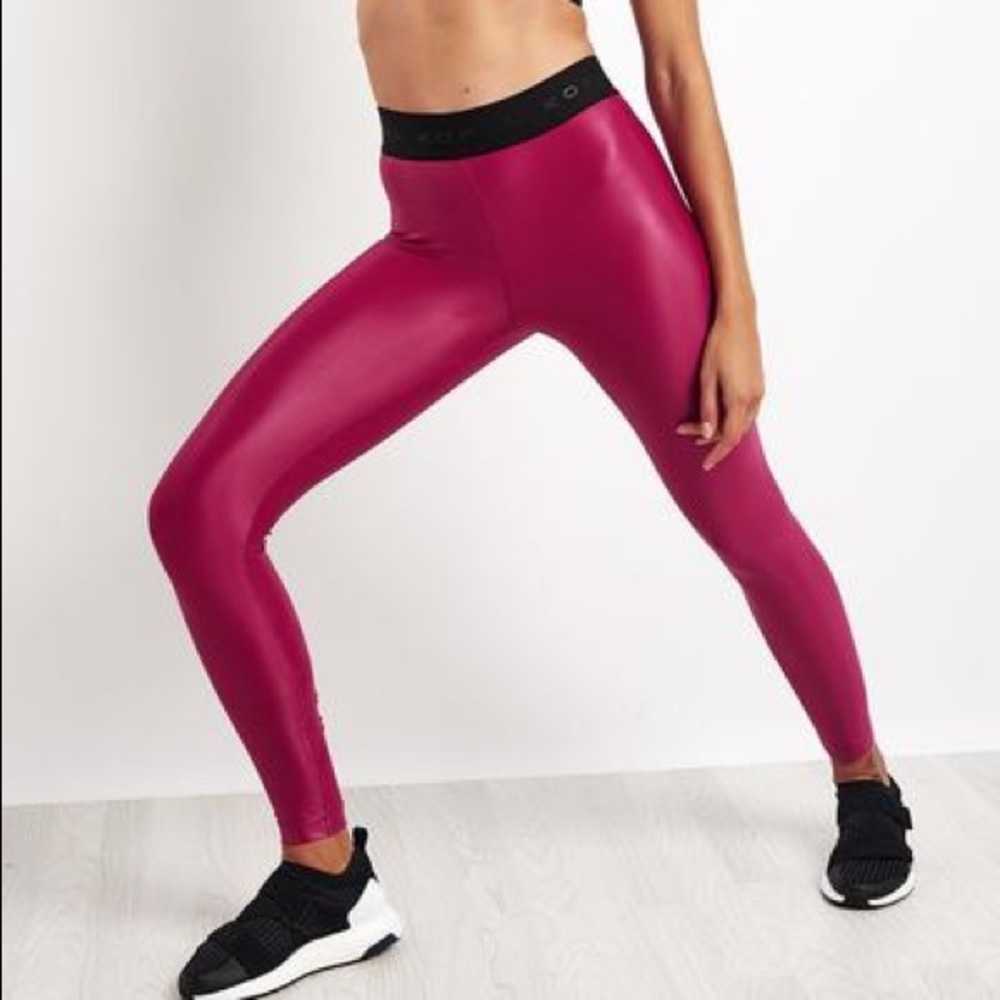 Koral Finley Mid Rise Leggings - Azalea